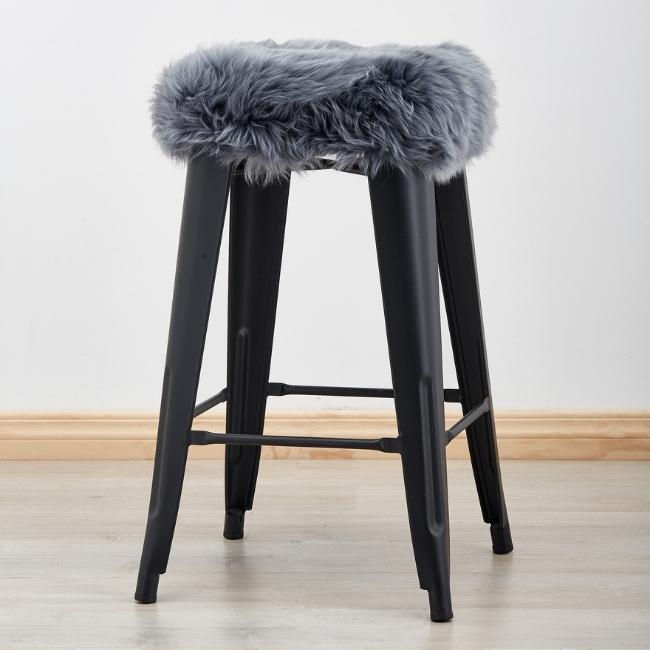 Buy Sheepskin tolix stool cover Online Classic Sheepskins