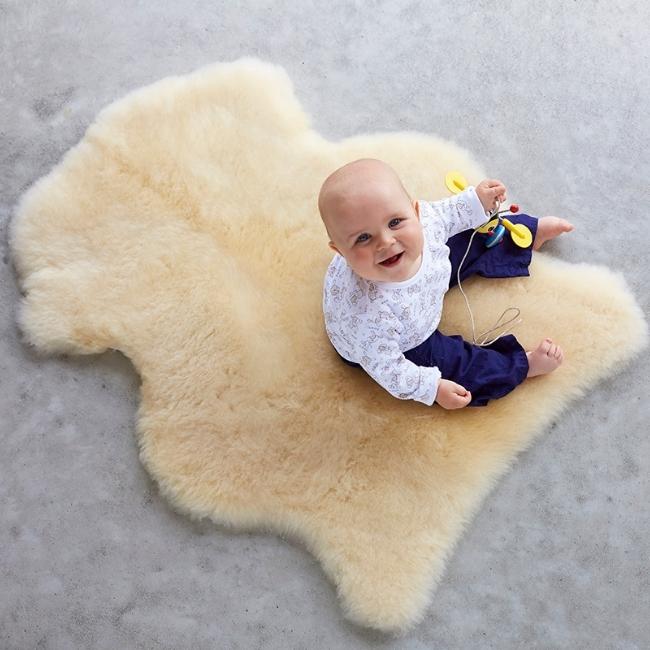 Play Sheepskin Baby Rug