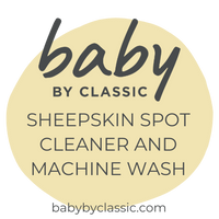 Sheepskin Baby Rug Spot Cleaner & Machine Wash