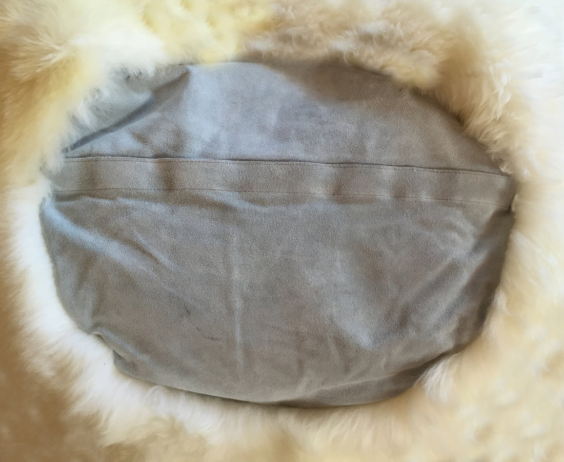 Sheepskin beanbag base